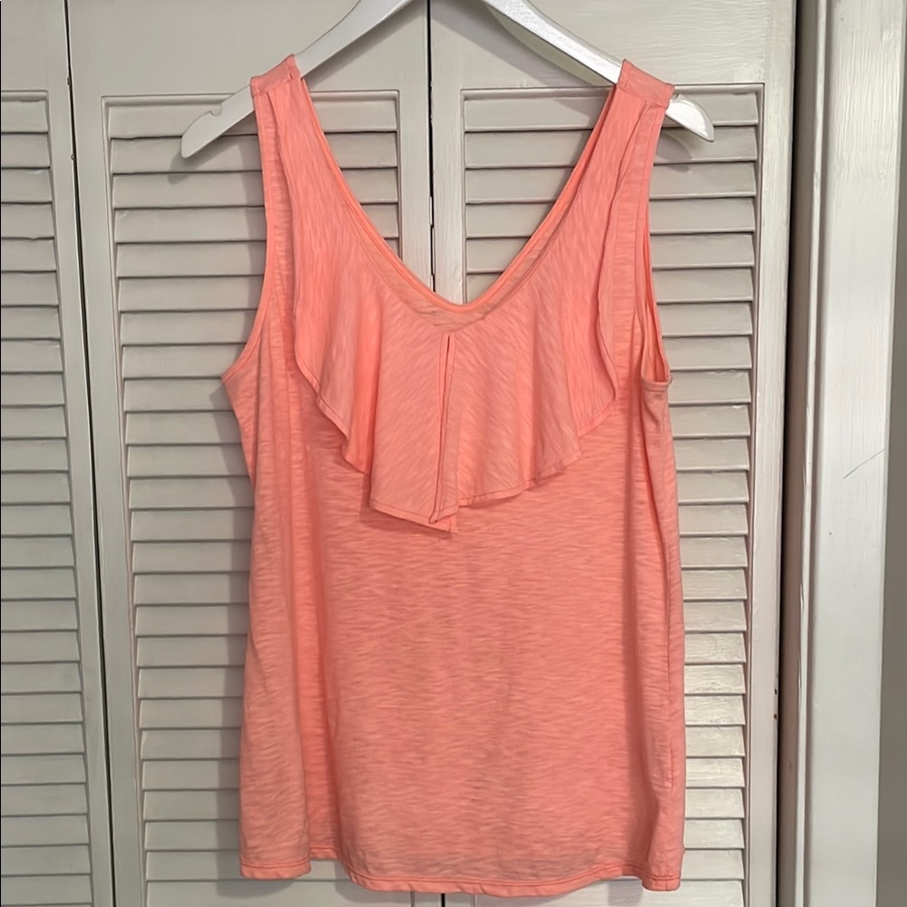 Lilly Pulitzer Sleeveless Top with Ruffle Detail